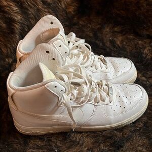 Nike Men's White High-Top Sneakers